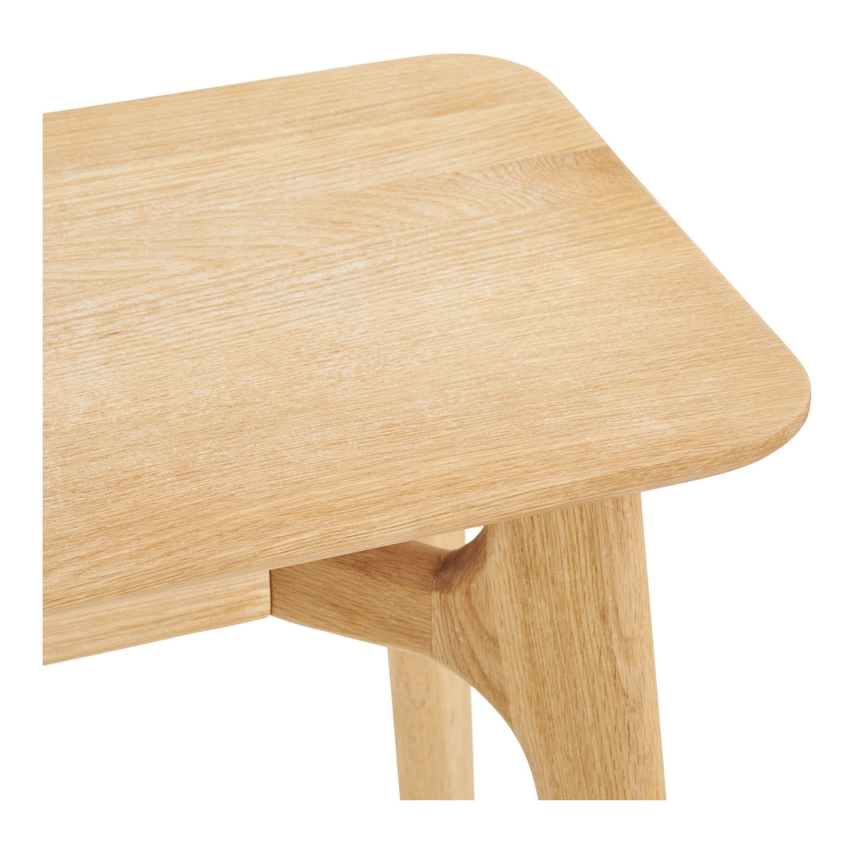 Wilma Konsolentisch – Eichenfurnier Natur, 35 × 100 × 81 cm – Ansicht 3