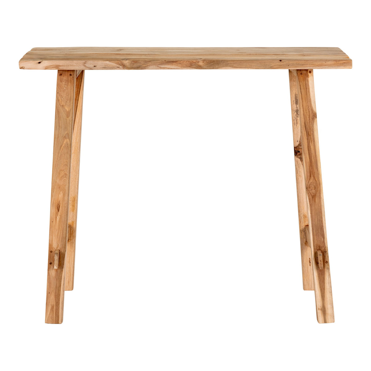 Jano Konsolentisch – Teak Natur, 90 × 30 × 80 cm – Ansicht 2