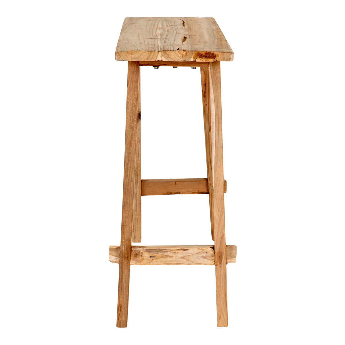 Jano Konsolentisch – Teak Natur, 90 × 30 × 80 cm – Ansicht 3