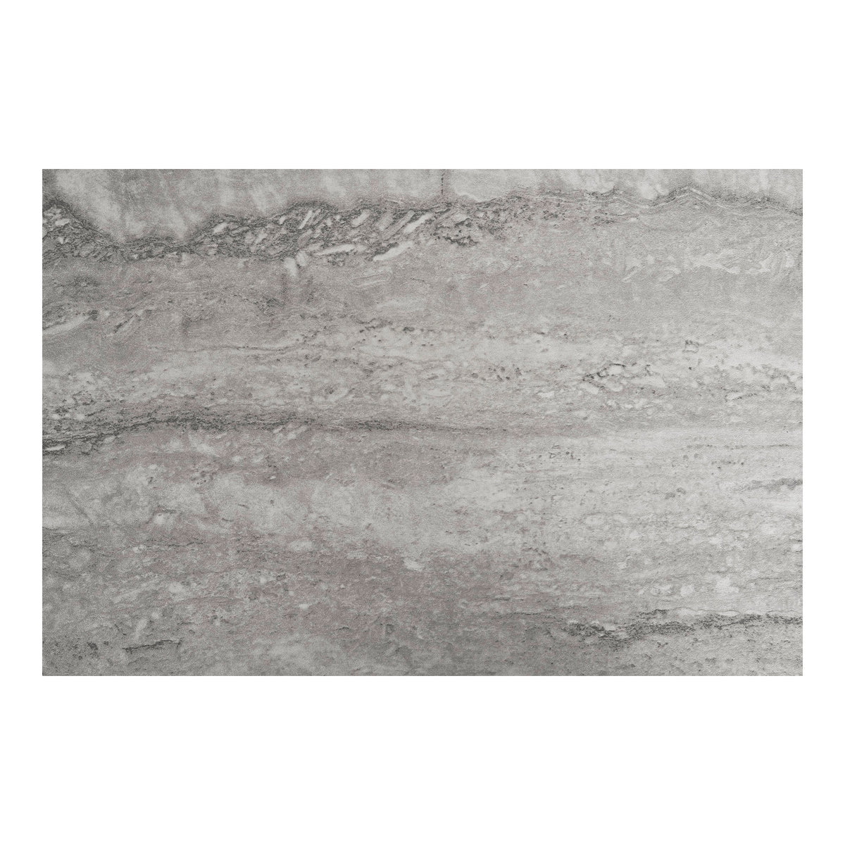Sami Konsolentisch – Travertinoptik Natur, Gestell Schwarz, 110 × 26 × 80 cm – Ansicht 5