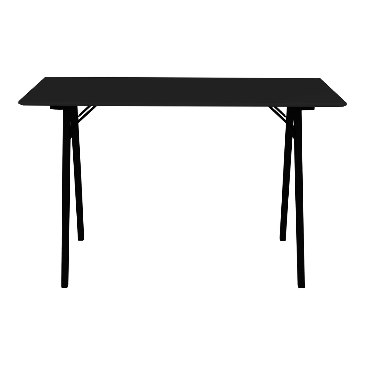 Frida Schreibtisch – Schwarz, 120 × 60 × 75 cm – Ansicht 2
