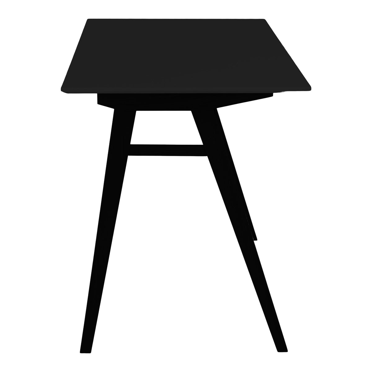 Frida Schreibtisch – Schwarz, 120 × 60 × 75 cm – Ansicht 3