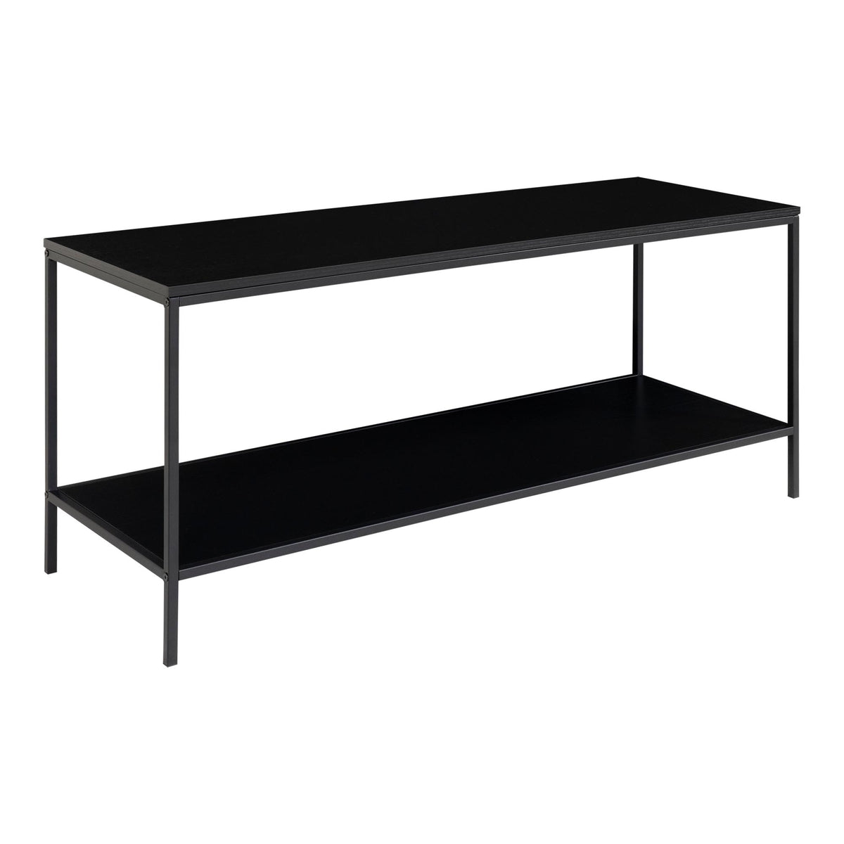 Sami TV-Board – Schwarz, Gestell Schwarz, 100 × 36 × 45 cm – Ansicht 2