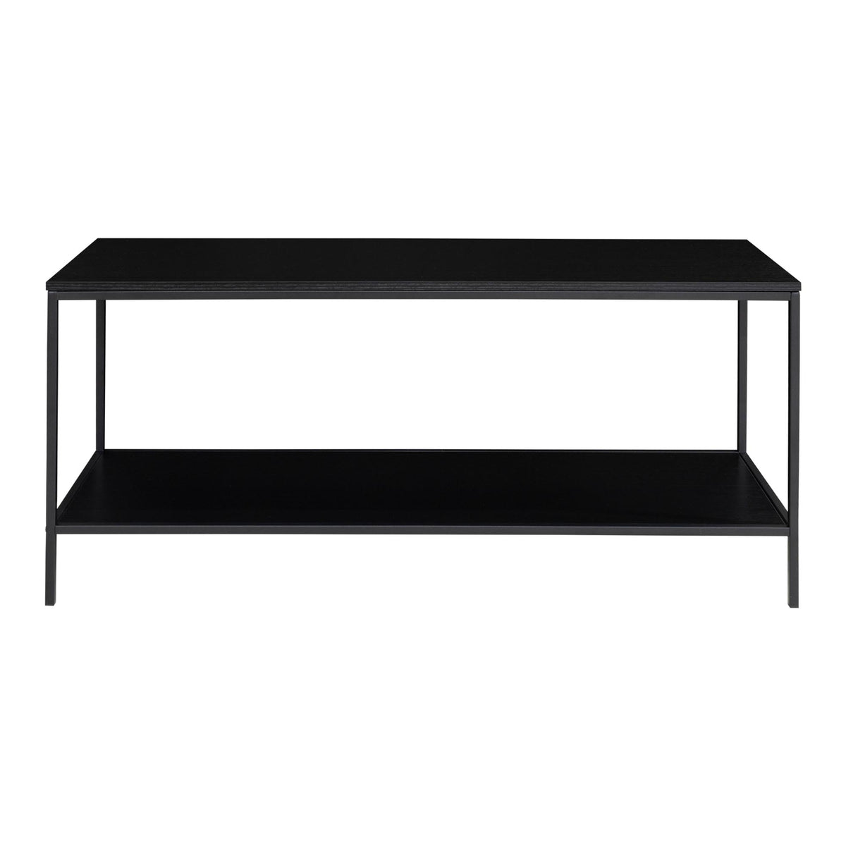 Sami TV-Board – Schwarz, Gestell Schwarz, 100 × 36 × 45 cm – Ansicht 4