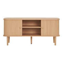 Arvid TV-Board mit 2 Türen – Natur, 113 × 40 × 52 cm von Luiva Living