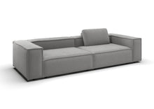 Bergen 3-Sitzer-Sofa in Feincord Grau