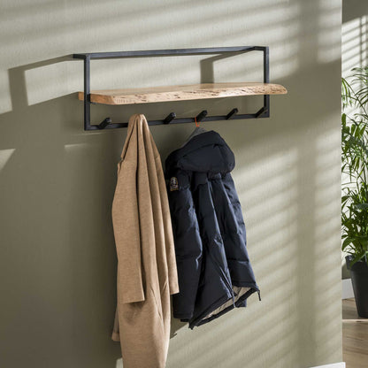 Garderobe edge brett  6 Haken