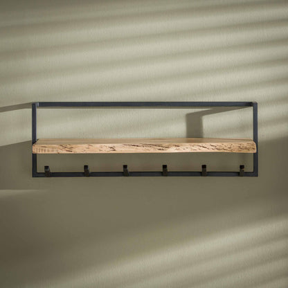 Garderobe edge brett  6 Haken