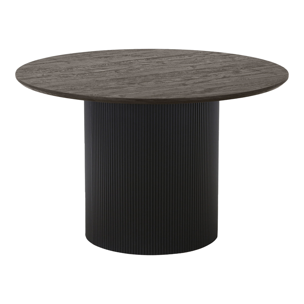 Sabine Esstisch rund – Dunkelbraun, ø 120 cm von Luiva Living