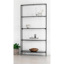Sami Regal – Schwarz, 80 × 36 × 170 cm – Ansicht 5