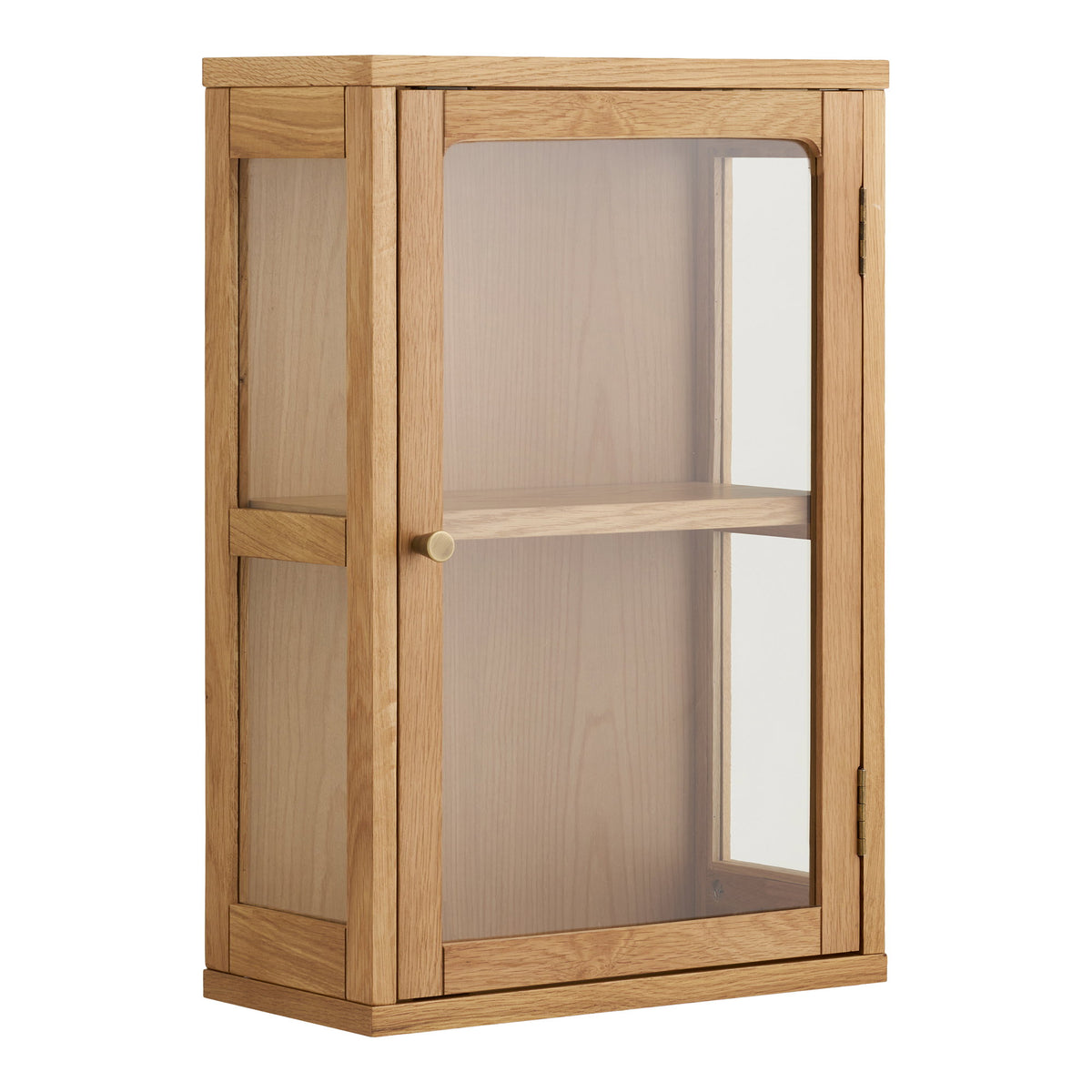 Fine Hängeschrank – Eiche/Eichenfurnier Natur, 20 × 40 × 60 cm – Ansicht 2