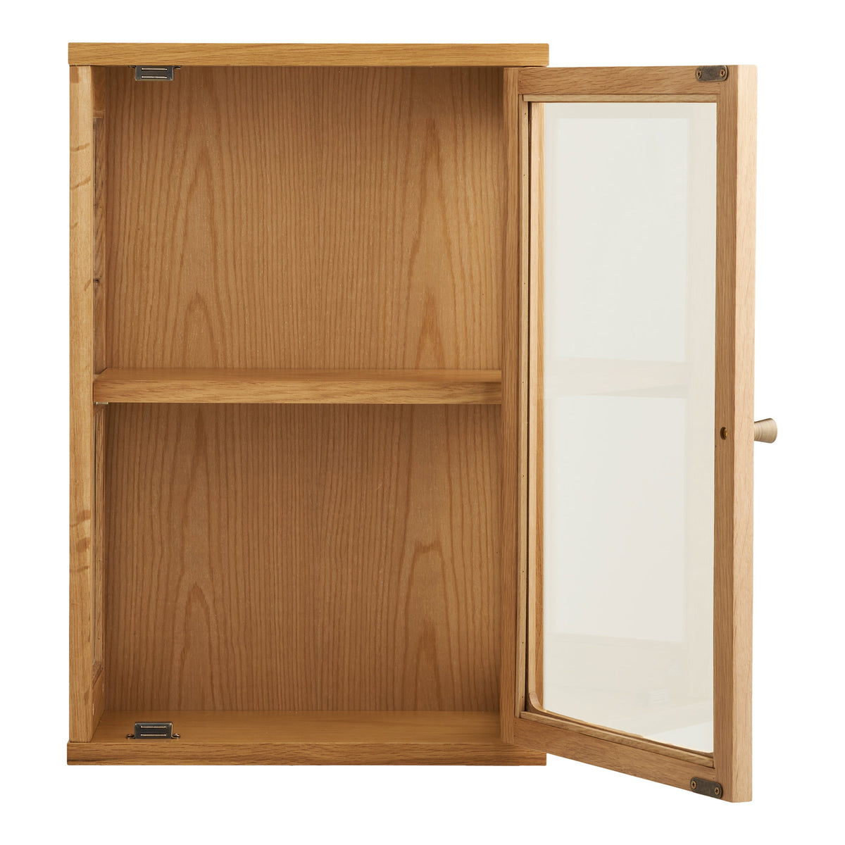 Fine Hängeschrank – Eiche/Eichenfurnier Natur, 20 × 40 × 60 cm – Ansicht 3