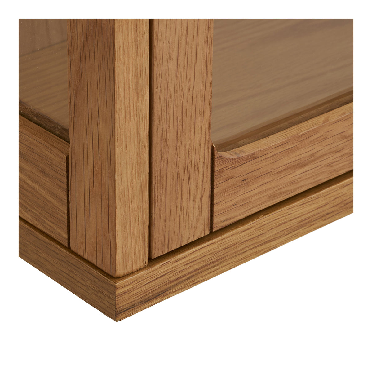 Fine Hängeschrank – Eiche/Eichenfurnier Natur, 20 × 40 × 60 cm – Ansicht 4