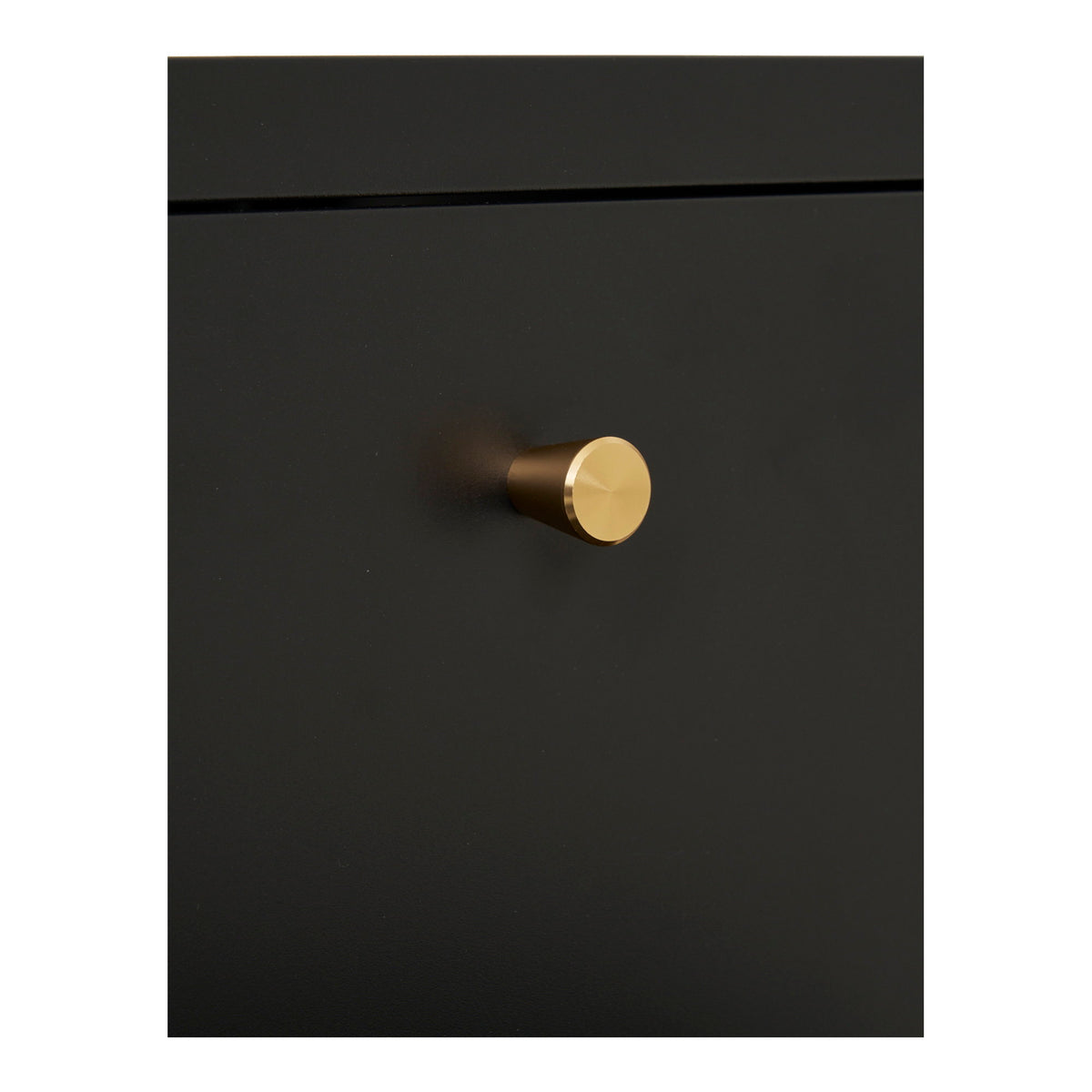 Joris Kommode mit 2 Schubladen – Stahl Schwarz, 40 × 40 × 59,5 cm – Ansicht 4