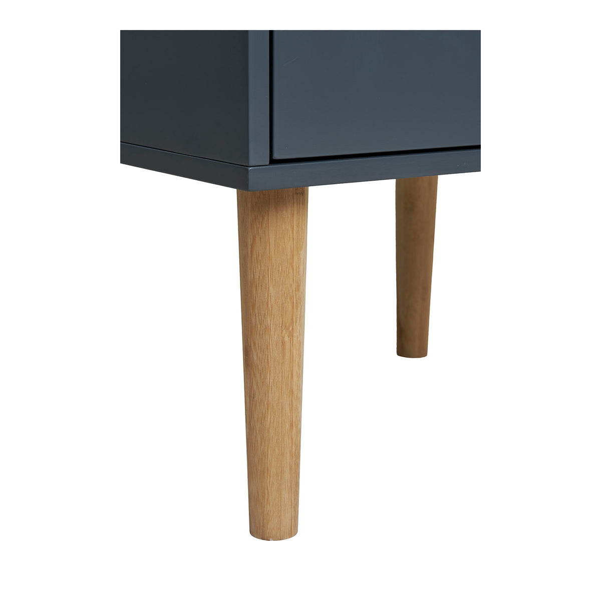 Amadeo Beistelltisch – Holz lackiert Dunkelgrau, 40 × 35 × 55 cm – Ansicht 5