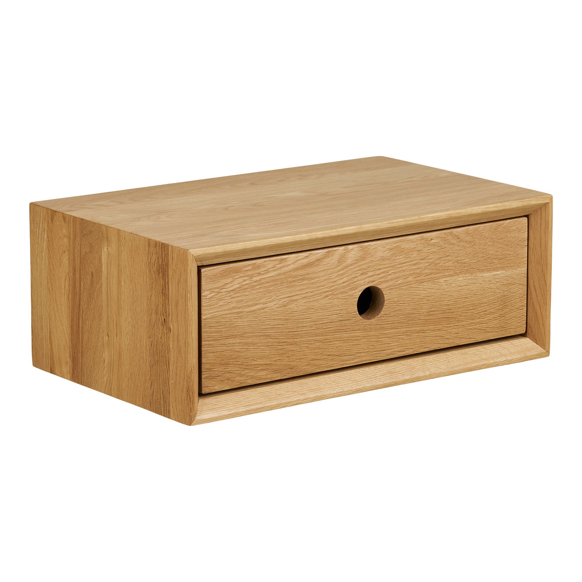 Carmen Hängekommode – Eiche lackiert, 40 × 25 × 15 cm – Ansicht 2