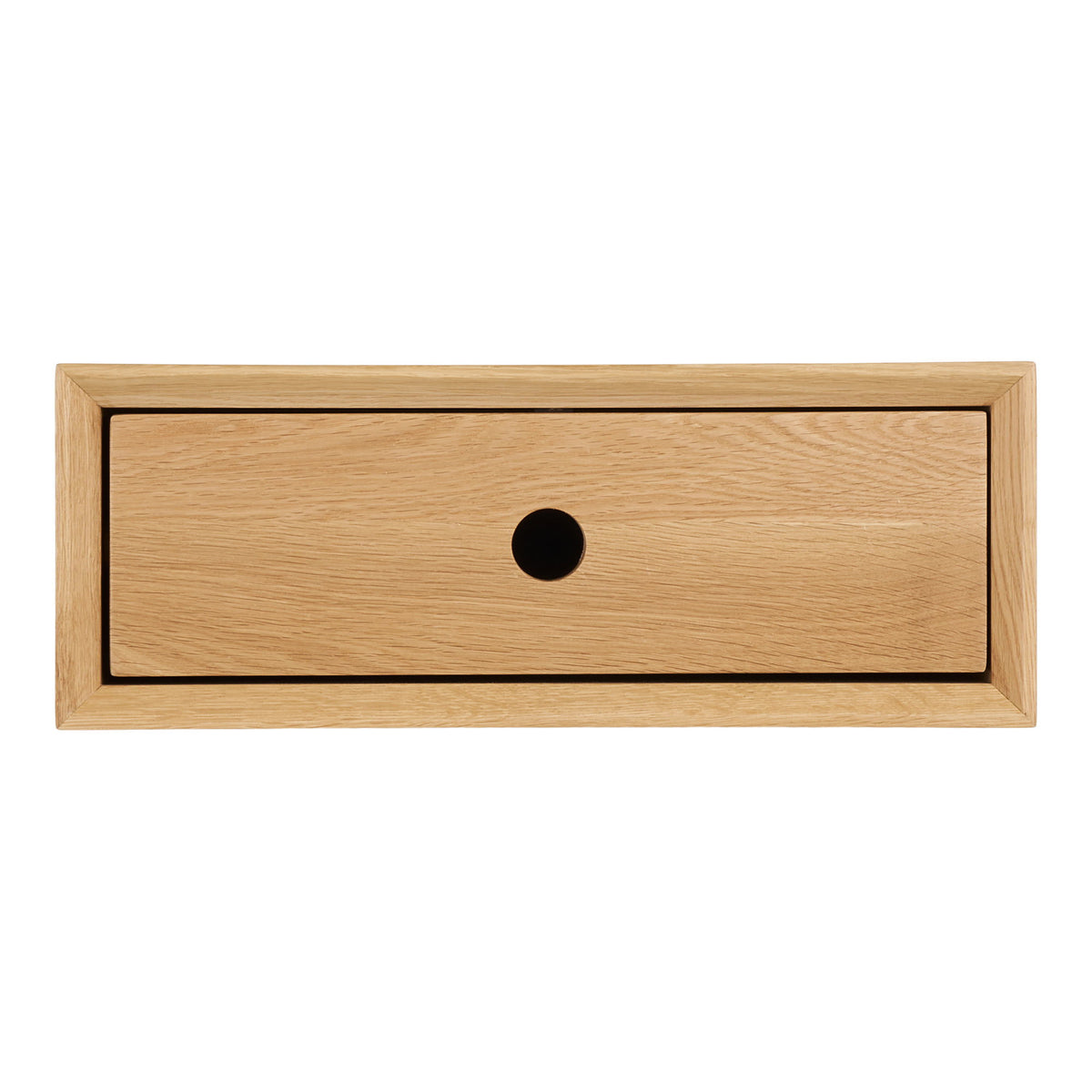 Carmen Hängekommode – Eiche lackiert, 40 × 25 × 15 cm von Luiva Living
