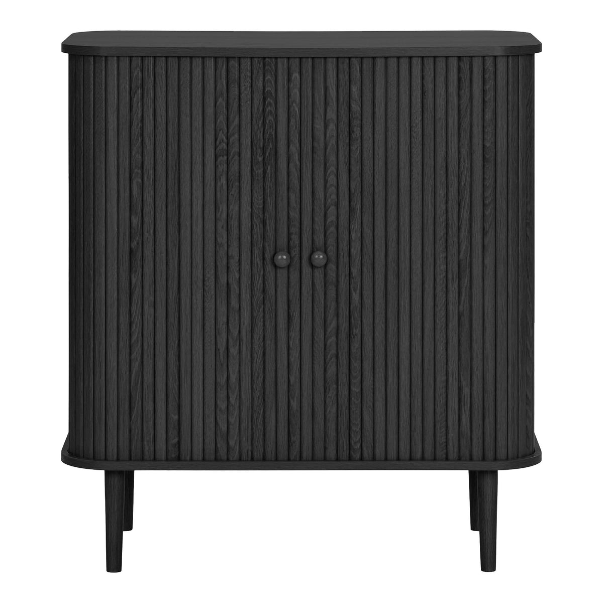 Arvid Sideboard – Schwarz, 80 × 40 × 87 cm von Luiva Living