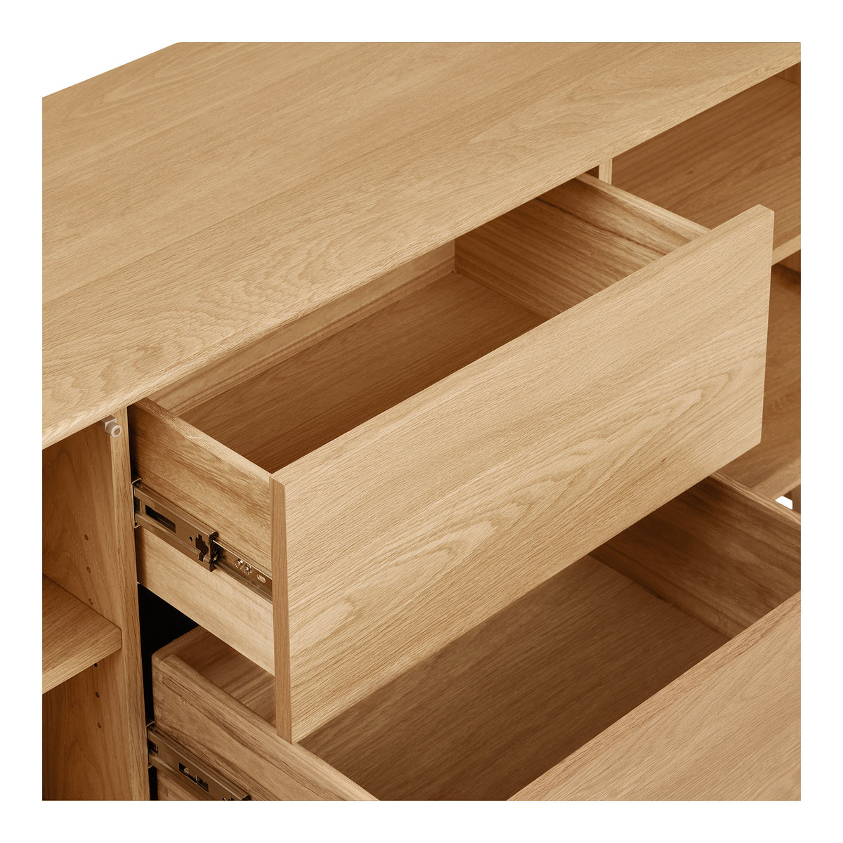 Ylvi Sideboard – Eiche Natur, 180 × 45 × 75 cm – Ansicht 5