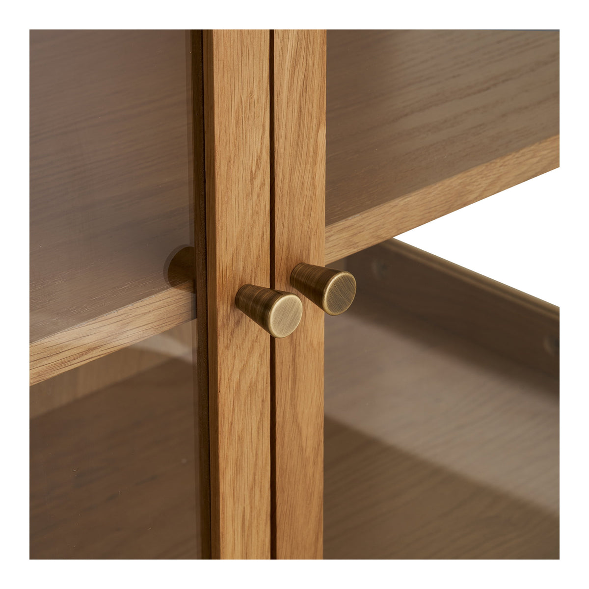 Fine Sideboard – Eiche Natur, 40 × 180 × 80 cm – Ansicht 6