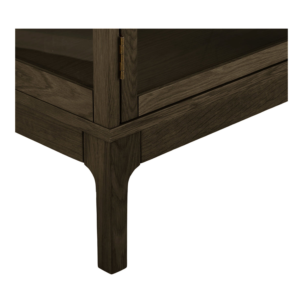 Fine Sideboard – Eiche Dunkelbraun, 40 × 180 × 80 cm – Ansicht 5