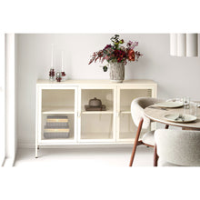 Arlo Sideboard – Stahl Cremeweiß, 140 × 40 × 85 cm – Ansicht 7
