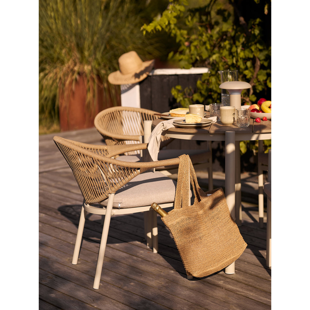 Wiebke Tasche – Papierstroh Natur, 31 × 46 cm – Ansicht 4