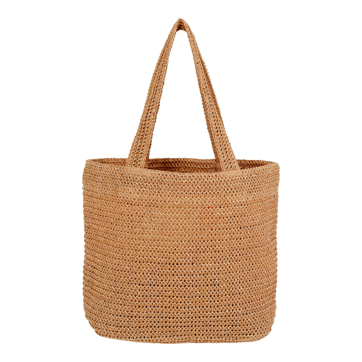 Wiebke Tasche – Papierstroh Natur, 31 × 46 cm von Luiva Living