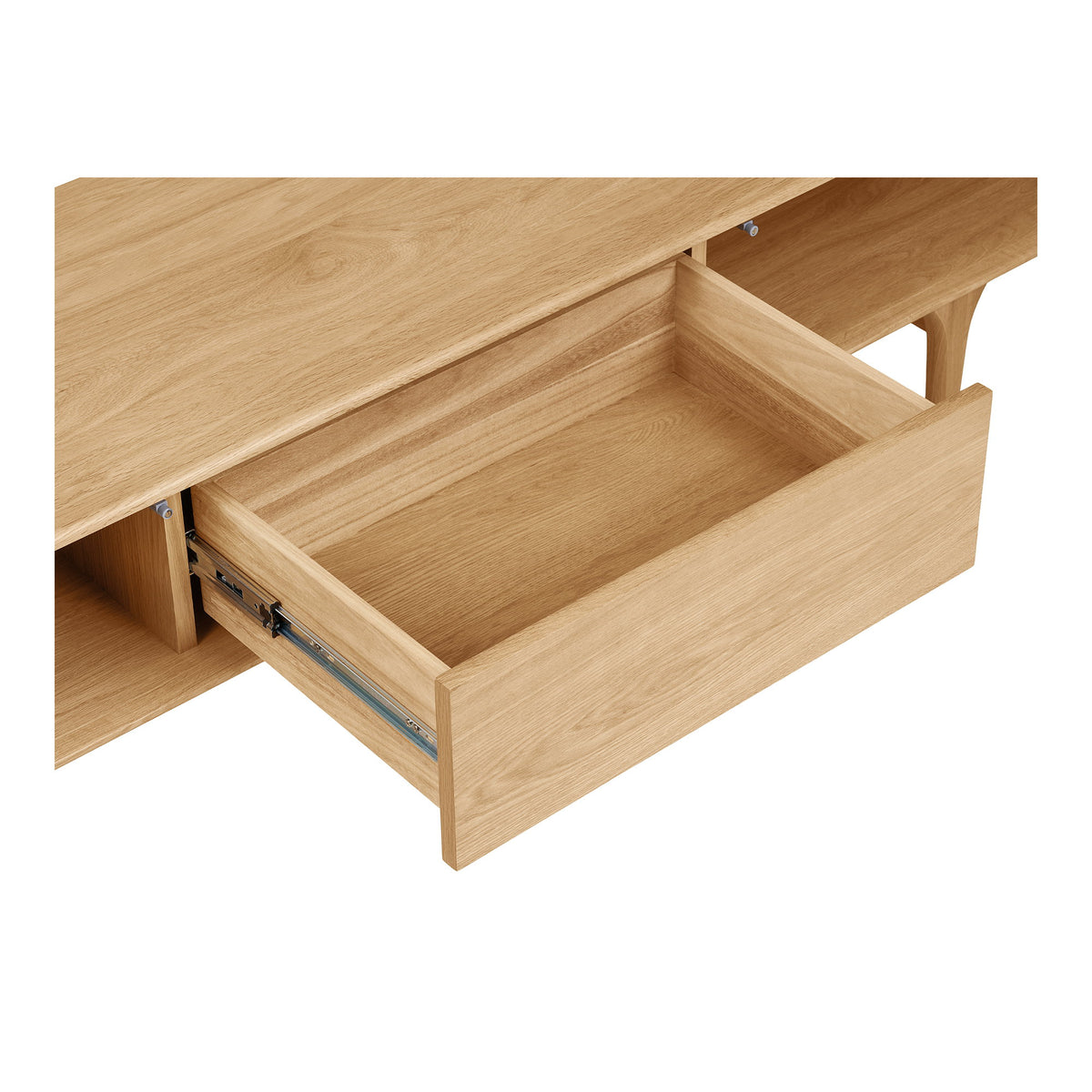 Ylvi TV-Board – Eiche Natur, 180 × 45 × 45 cm – Ansicht 5