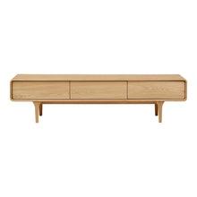 Ylvi TV-Board – Eiche Natur, 180 × 45 × 45 cm von Luiva Living