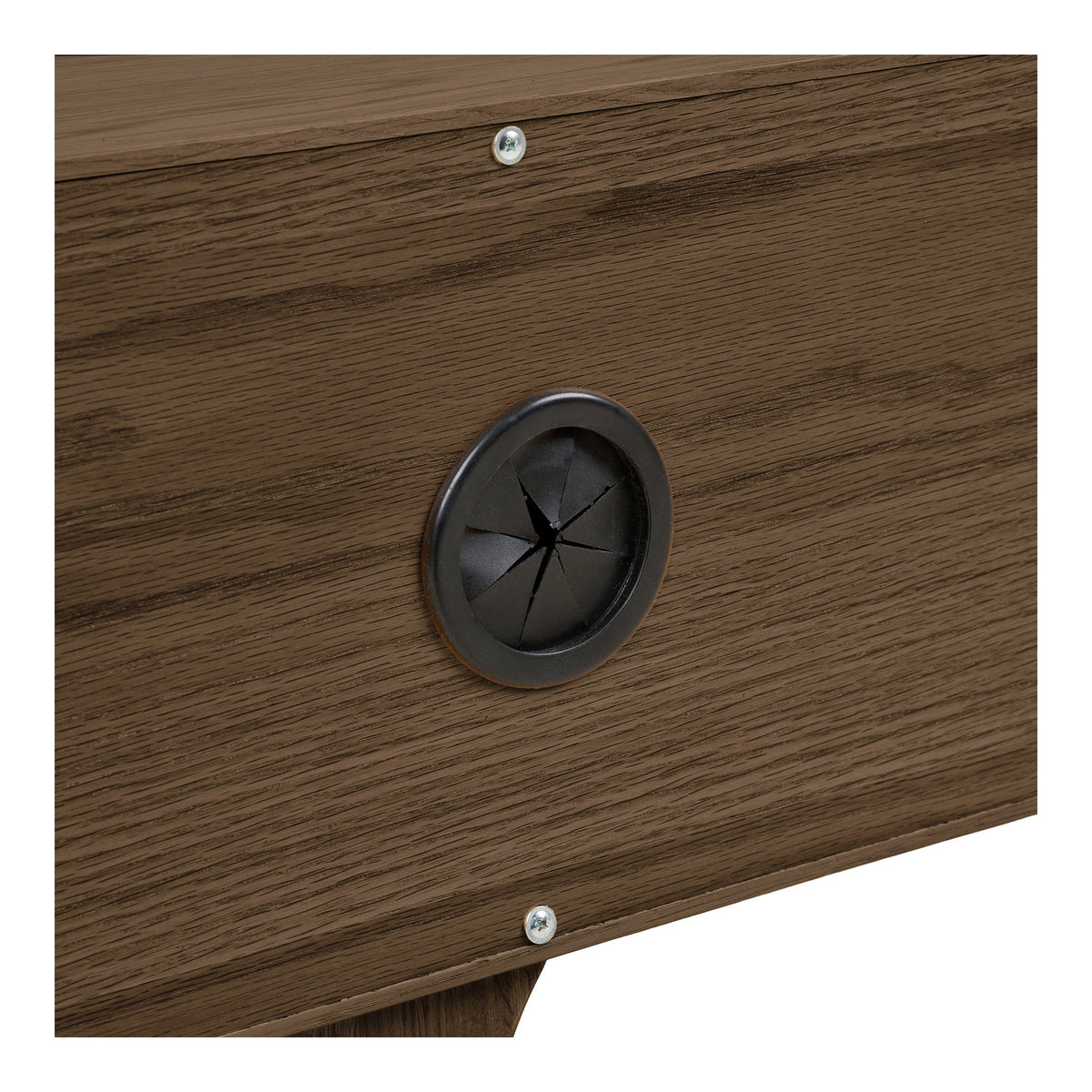 Ylvi TV-Board – Eiche Dunkelbraun, 180 × 45 × 45 cm – Ansicht 8