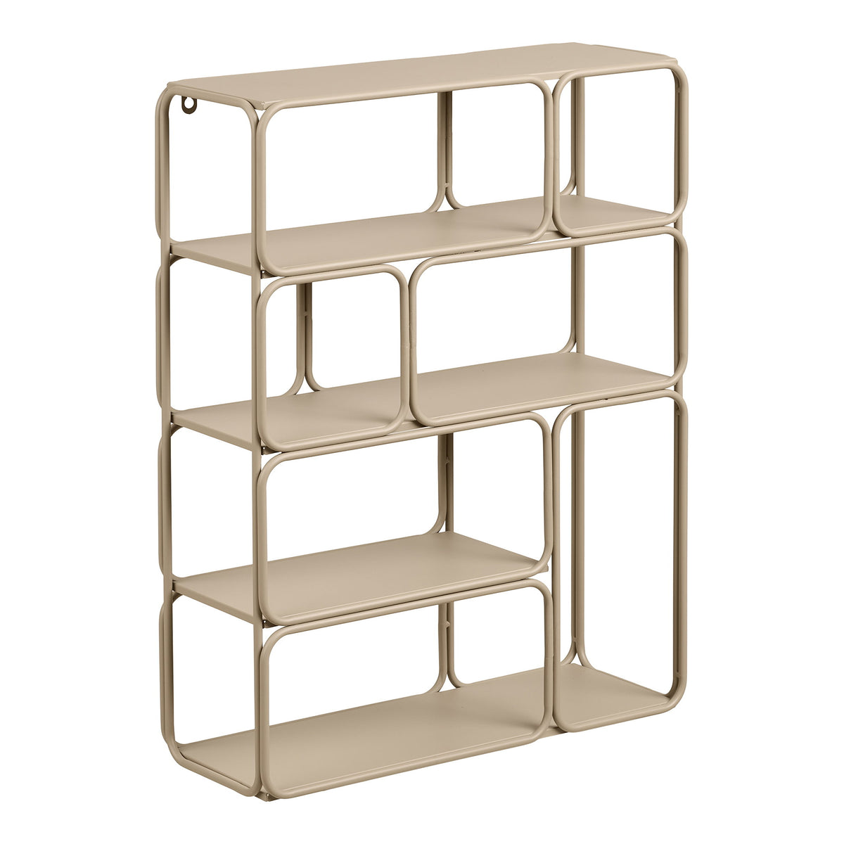 Noah Wandregal – Metall Beige, 48 × 18 × 64 cm von Luiva Living