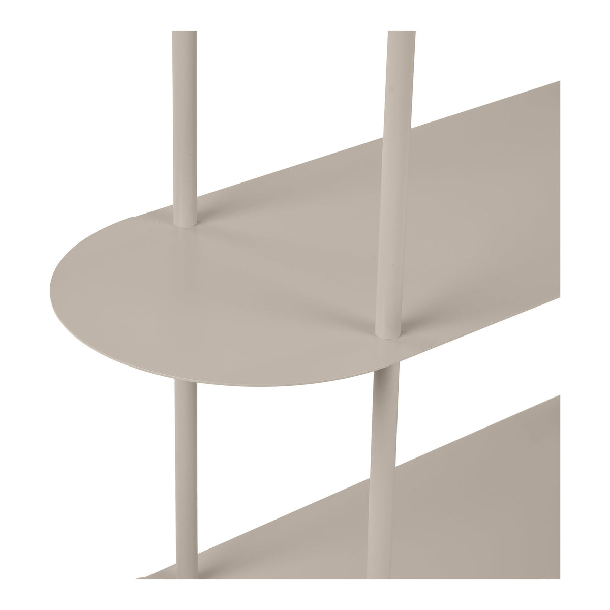 Rhea Regal – Metall Sand, 31 × 90 × 150 cm – Ansicht 3