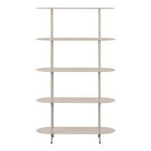 Rhea Regal – Metall Sand, 31 × 90 × 150 cm von Luiva Living