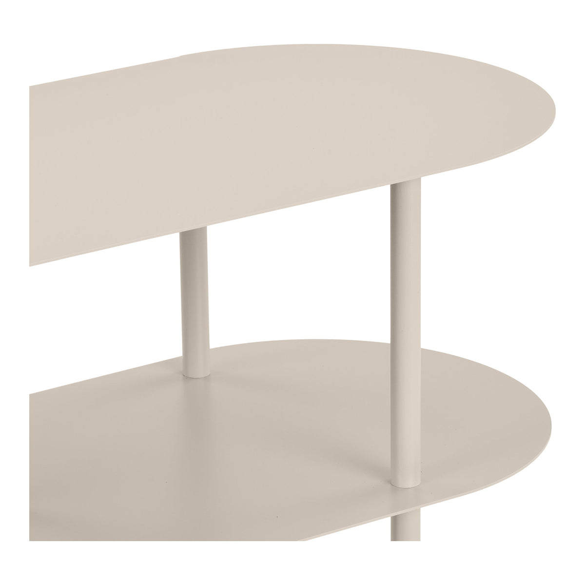 Rhea Regal – Metall Sand, 31 × 118 × 97 cm – Ansicht 4