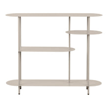 Rhea Regal – Metall Sand, 31 × 118 × 97 cm von Luiva Living