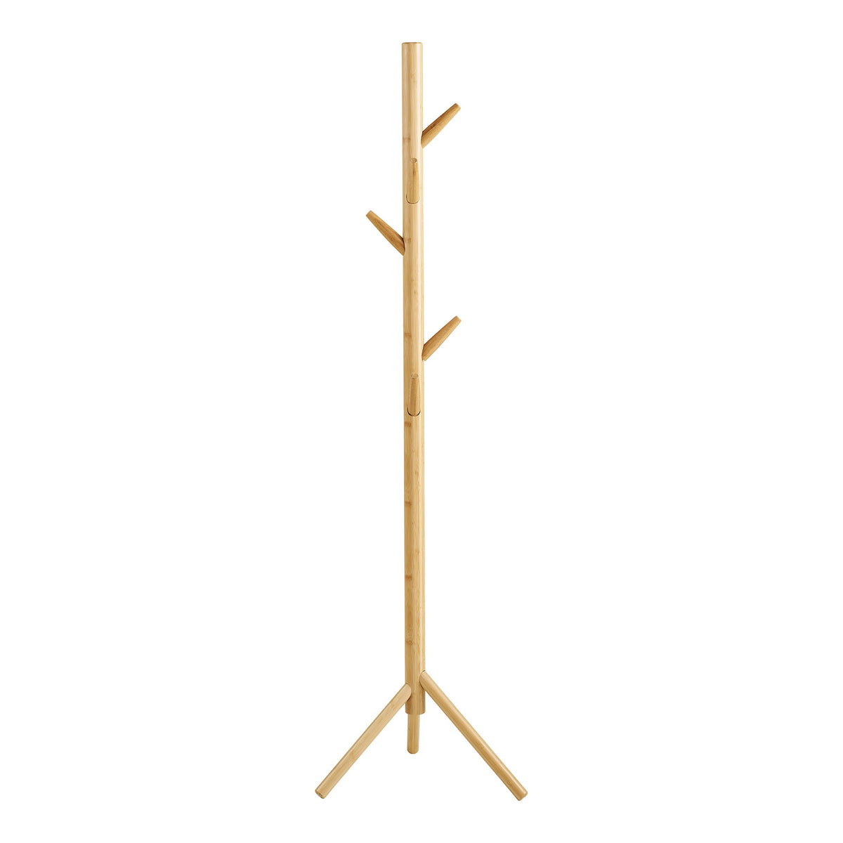 Kuno Garderobenständer – Bambus Natur, 50 × 163 cm – Ansicht 2