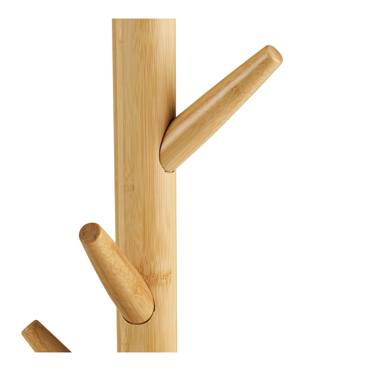 Kuno Garderobenständer – Bambus Natur, 50 × 163 cm – Ansicht 3