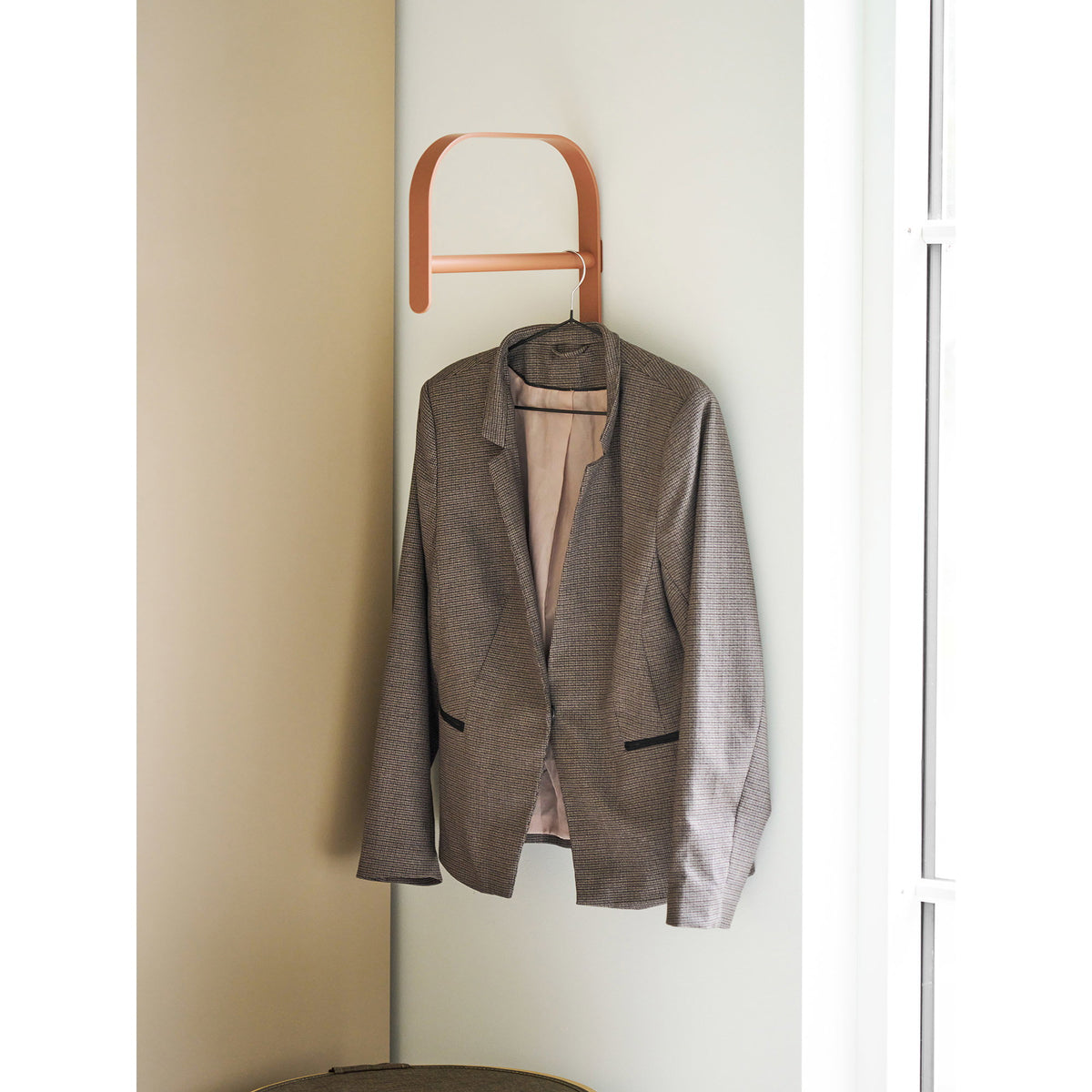 Anders Kleiderständer – Metall Cognac, 3 × 30 × 80 cm – Ansicht 5