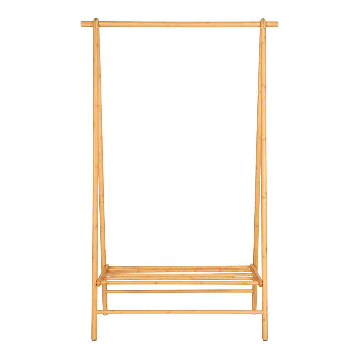 Inka Kleiderständer – Bambus Natur, 104 × 46 × 164 cm von Luiva Living