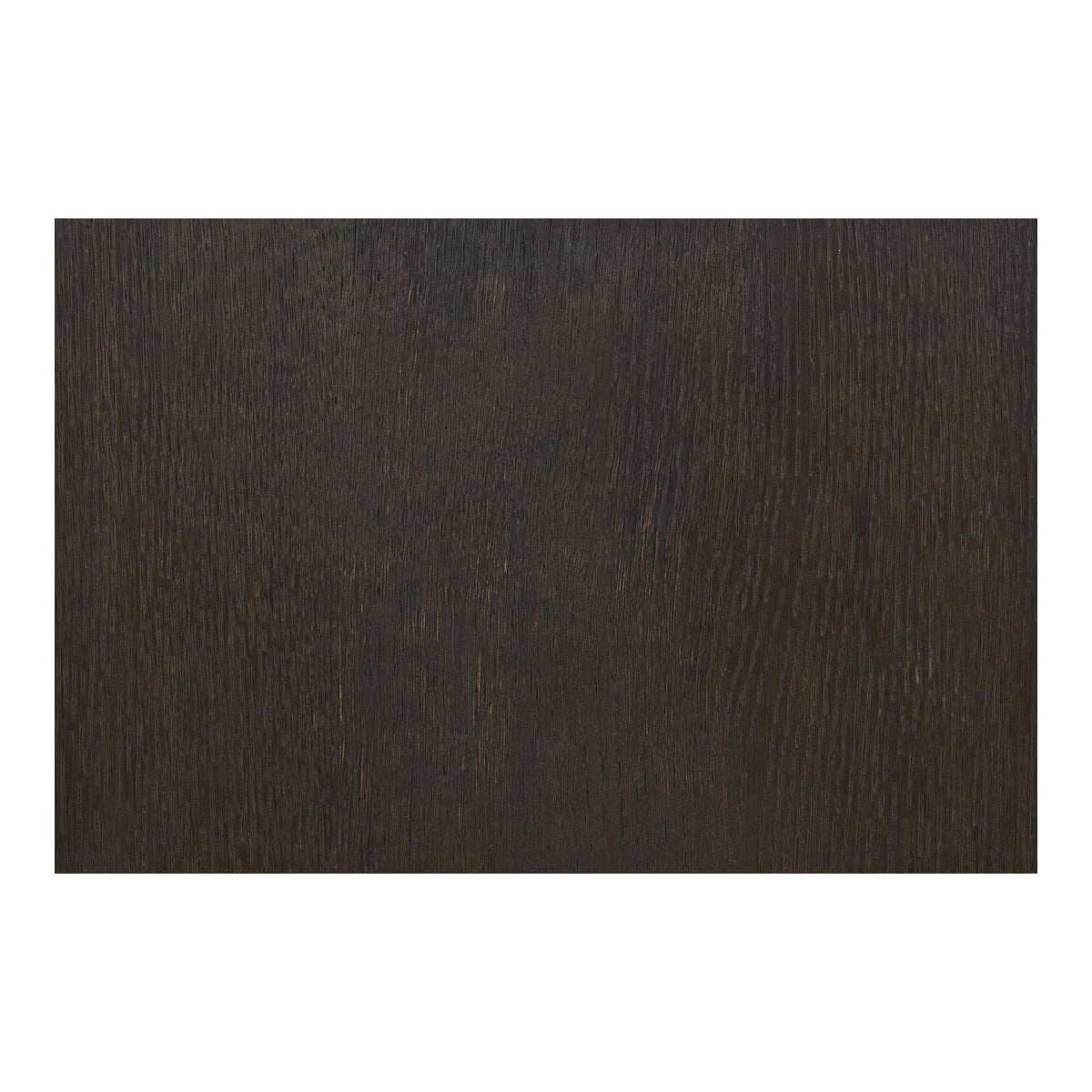 Gunnar Beistelltisch – Eichenfurnier Eiche geräuchert, Beine Schwarz, 50 × 40 × 50 cm – Ansicht 7