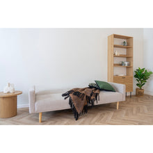 Dagny Plaid – Wollmischung Braun, 130 × 170 cm – Ansicht 3