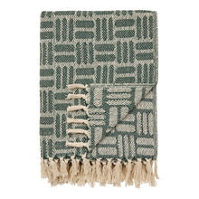 Halvar Plaid – Grün, 130 × 180 cm von Luiva Living