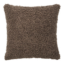 Nadja Kissen – Bouclé Dunkelgrau, 45 × 45 cm von Luiva Living