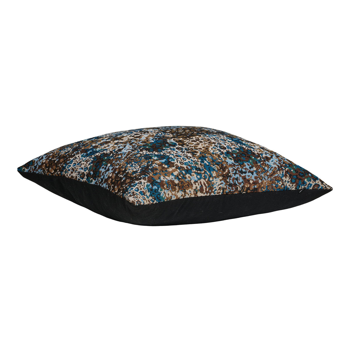 Alva Kissen – Blau/Braun, 45 × 45 cm – Ansicht 2