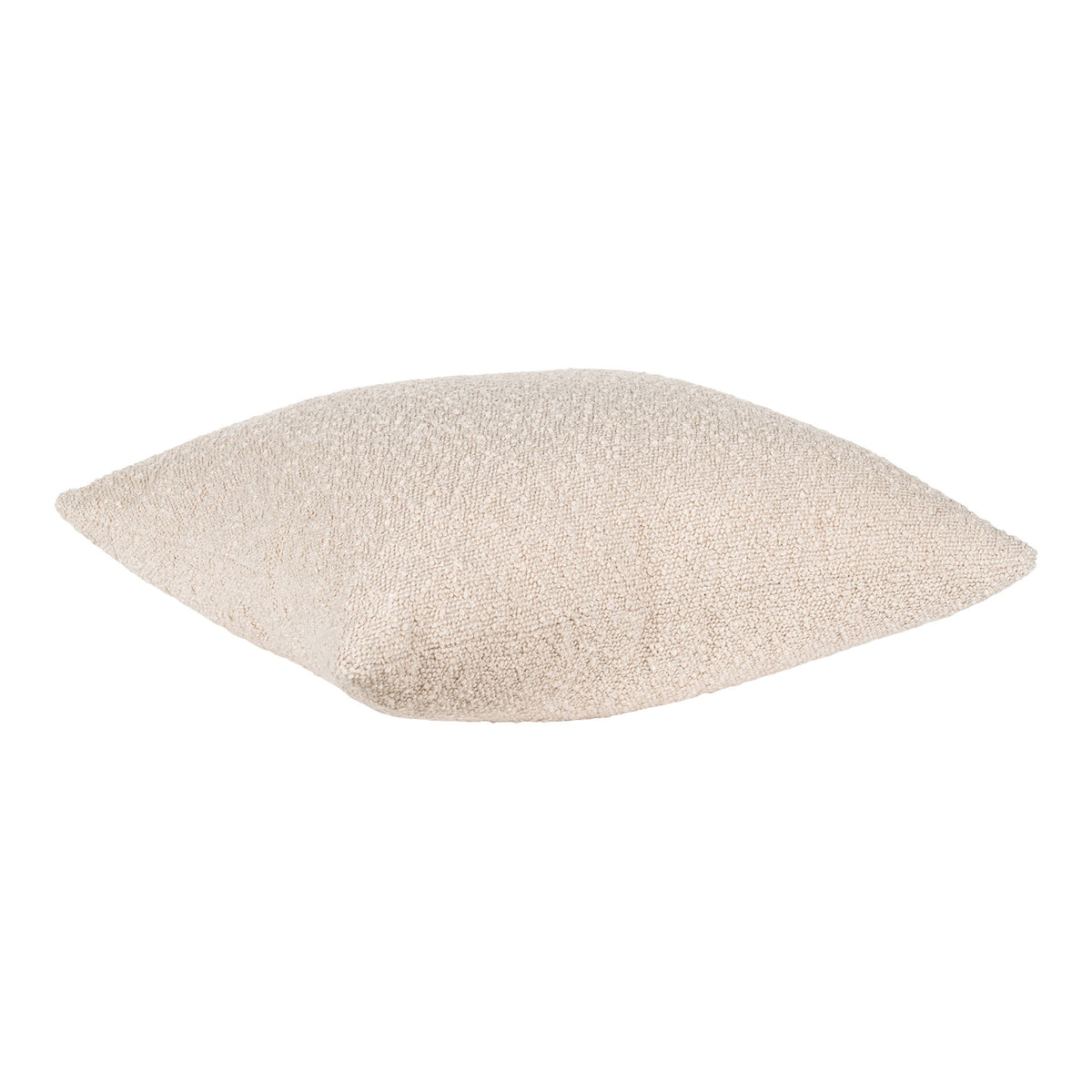 Flynn Kissen – Bouclé Beige, 45 × 45 cm – Ansicht 2