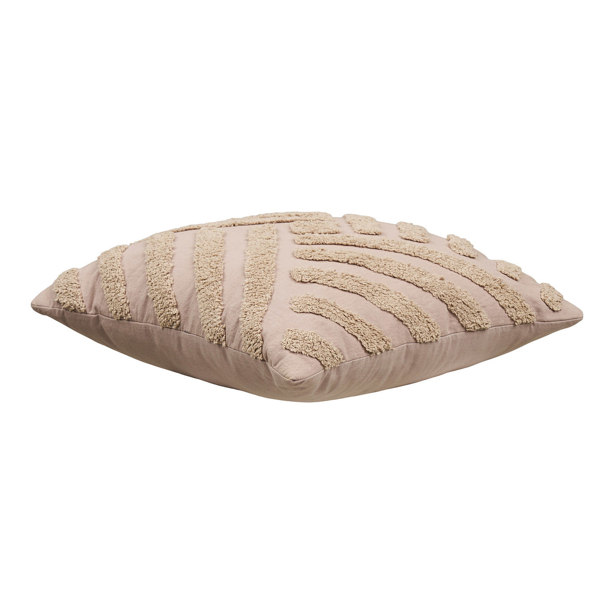 Paloma Kissen – Dunkelsand, 45 × 45 cm – Ansicht 2