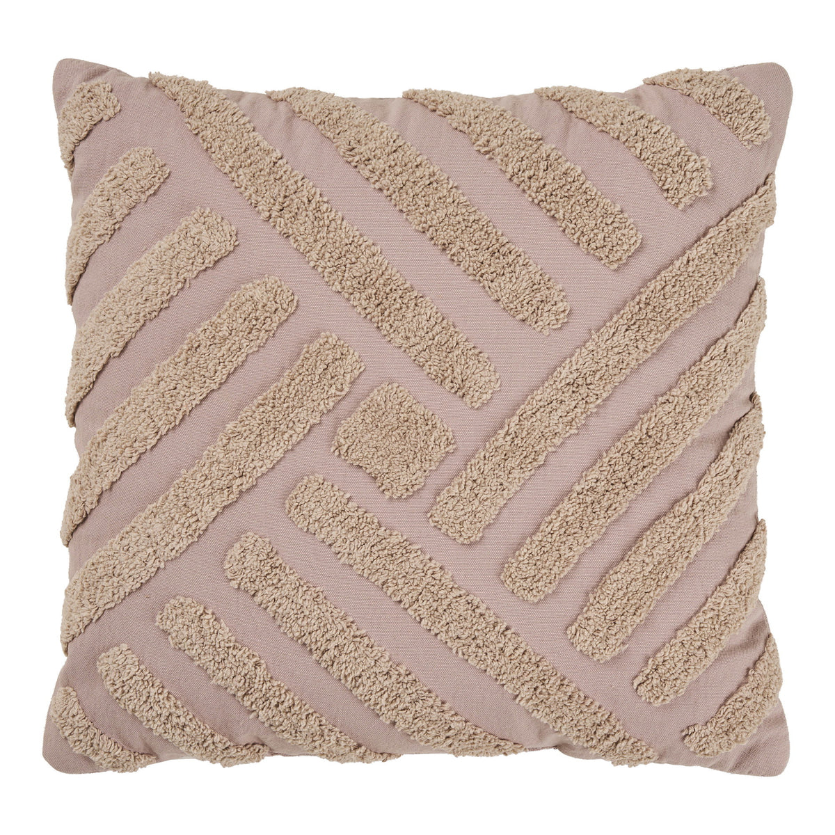 Paloma Kissen – Dunkelsand, 45 × 45 cm von Luiva Living