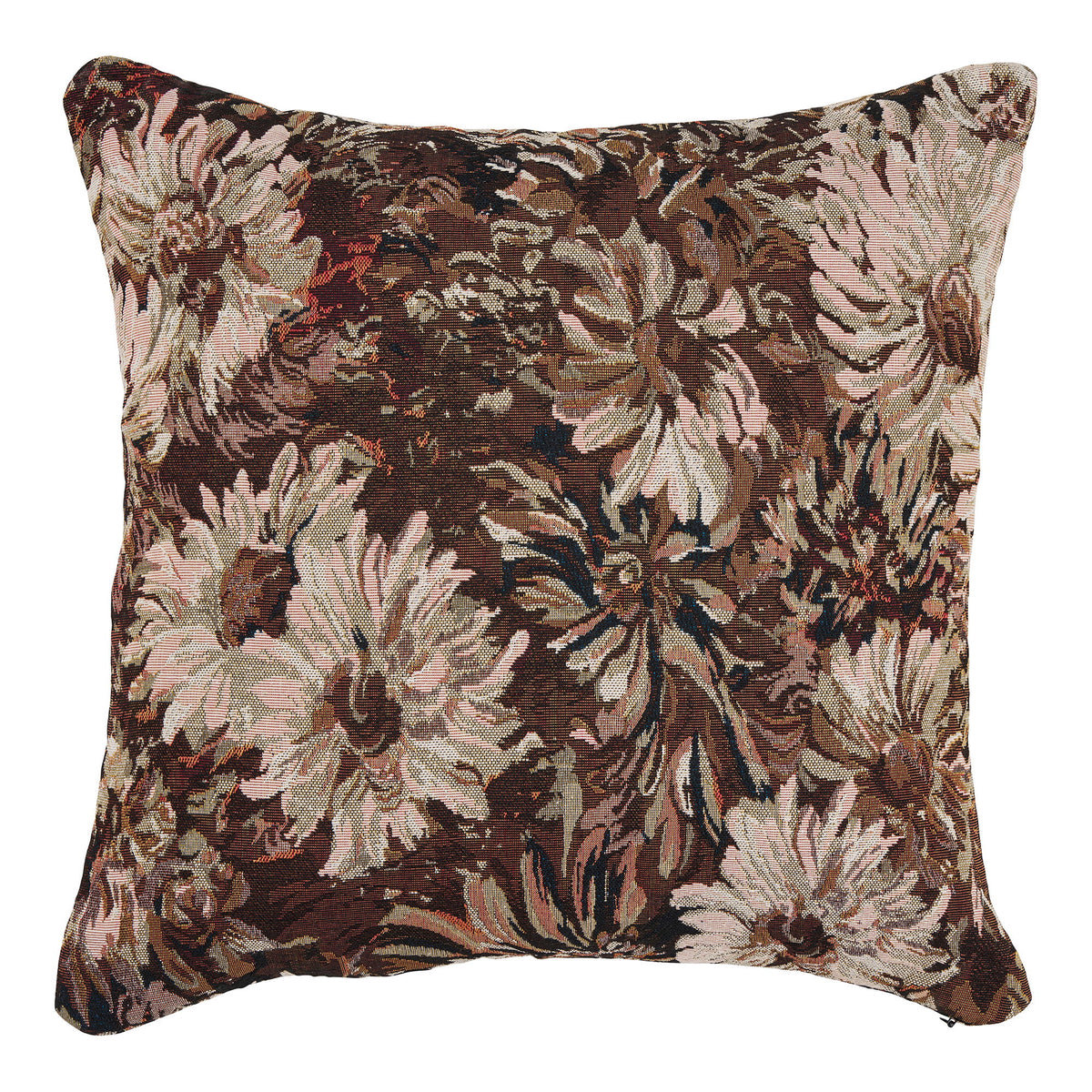 Siri Kissen – Braun/Beige, 45 × 45 cm von Luiva Living