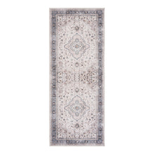 Oona Läufer – Cremeweiß/Beige/Staubblau, 80 × 200 cm von Luiva Living